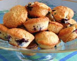 Черничные маффины