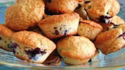 Черничные маффины