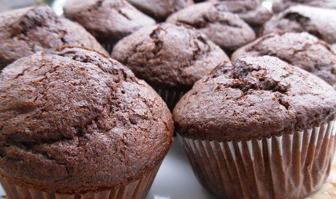 Диетические шоколадные маффины
