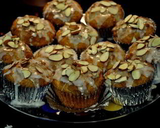 Лимонно-миндальные маффины