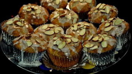 Лимонно-миндальные маффины