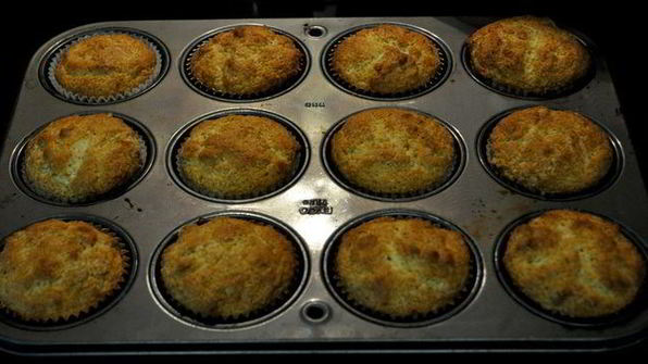 лимонно-миндальные маффины