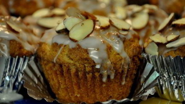 лимонно-миндальные маффины