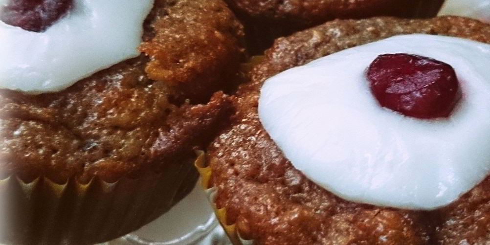 Рецепт лимонных маффинов с черникой и сушенной клюквой