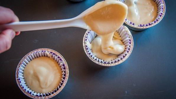 маффины на йогурте с черникой и овсяными хлопьями