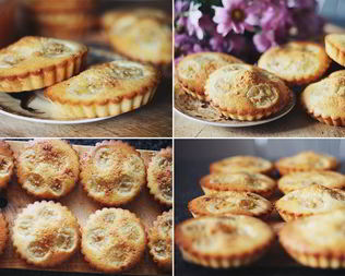 Маффины с бананом и сгущенкой