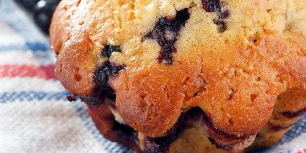 Рецепт маффинов с черникой