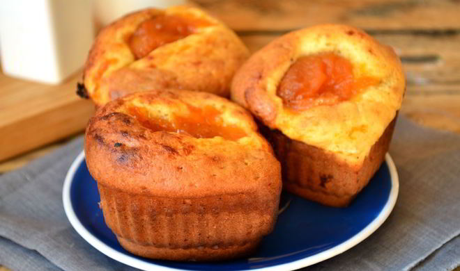 Маффины с джемом