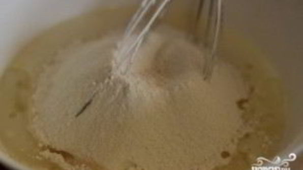 маффины с грушей