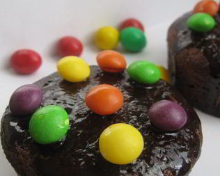 Маффины с кокосовой начинкой