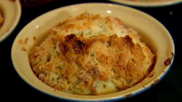 маффины с копченой семгой и укропом