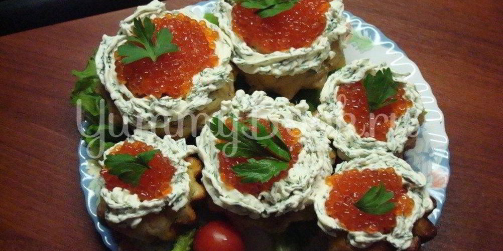 Рецепт маффинов с лососем