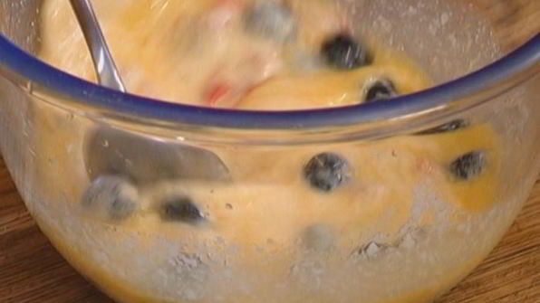 маффины с оливками и сладким перцем