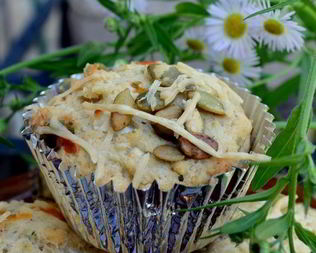 Маффины с тремя видами сыра