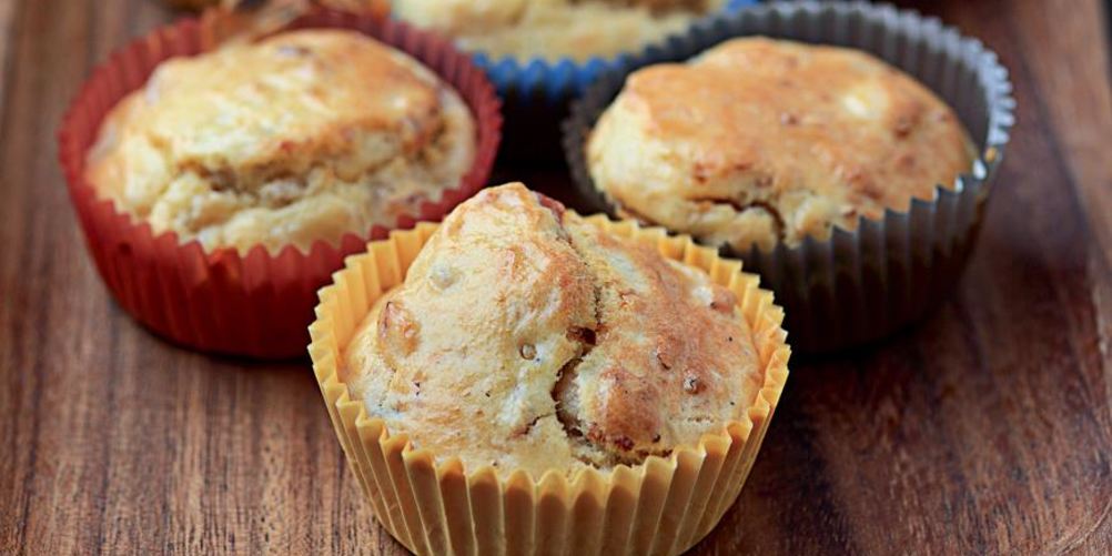 Рецепт маффинов с цесаркой и беконом