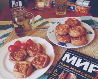 Маффины с тунцом и сыром