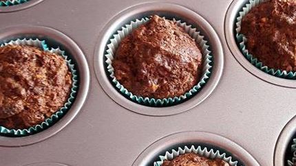 Маффины с высевками и льняной мукой