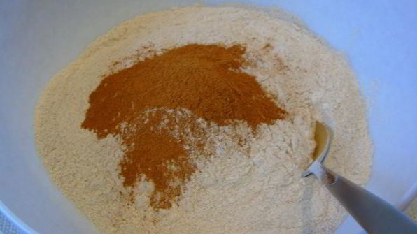 маффины с яблоком из цельнозерновой муки