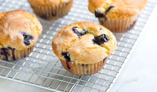 Маффины с ягодами