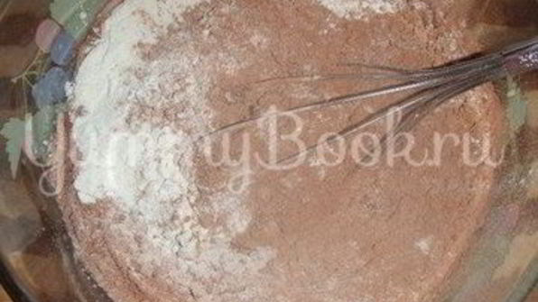 маффины шоколадно-вишневые