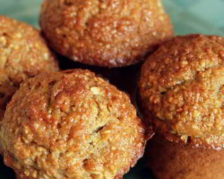 Морковно-яблочные маффины