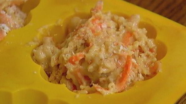 морковные маффины с грецкими орехами