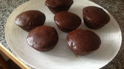 Очень шоколадные маффины