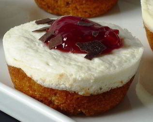 Полезные фруктово-творожные маффины