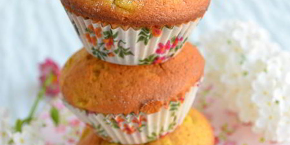 Рецепт ревенных маффинов с тыквенным пюре