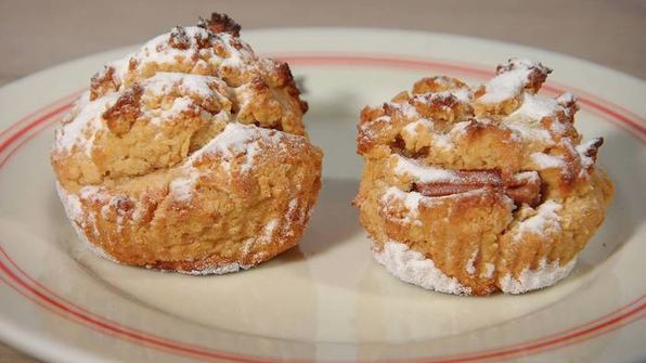 шоколадно-арахисовые маффины