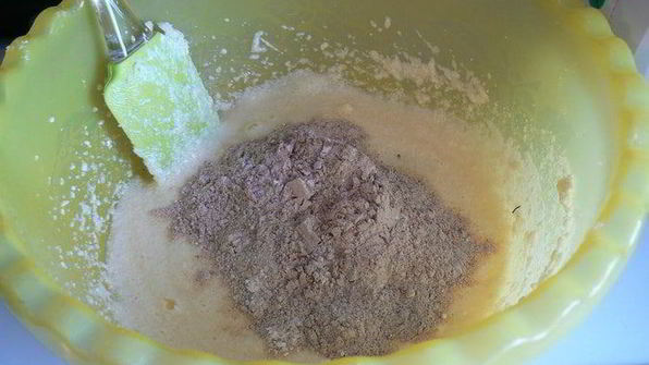 шоколадно-клубничные маффины