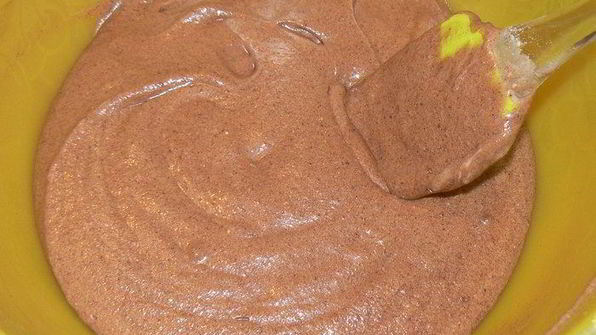 шоколадно-клубничные маффины