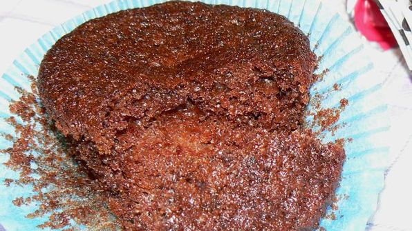 шоколадно-клубничные маффины