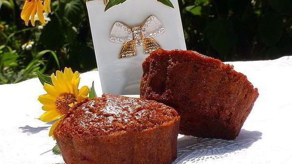 шоколадно-малиновые маффины