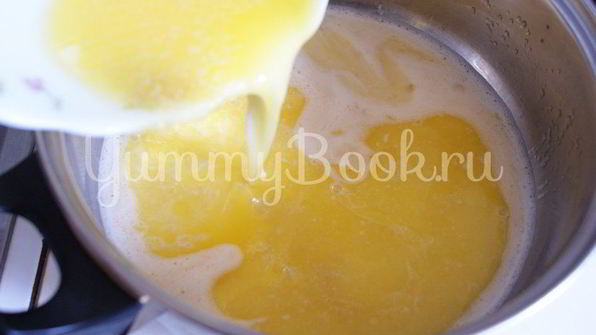 шоколадные маффины с заварным кремом