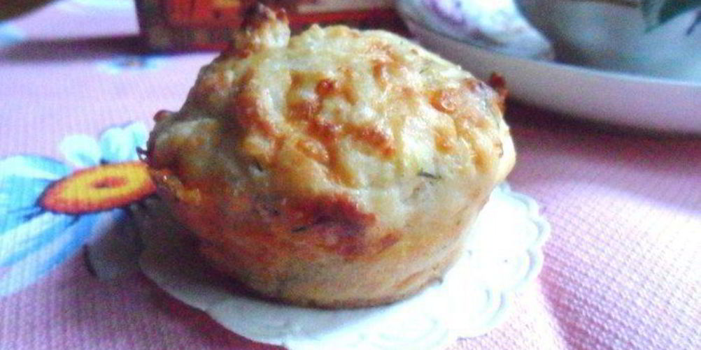 Рецепт сырных маффинов с зеленью