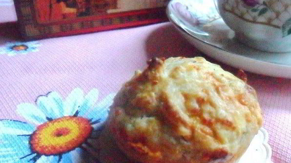 сырные маффины с зеленью