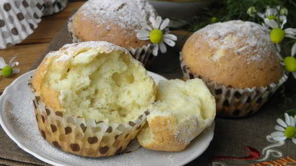 Творожные маффины классические