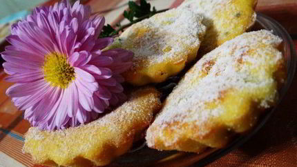 Творожные маффины с кусочками банана и киви Божественная нежность