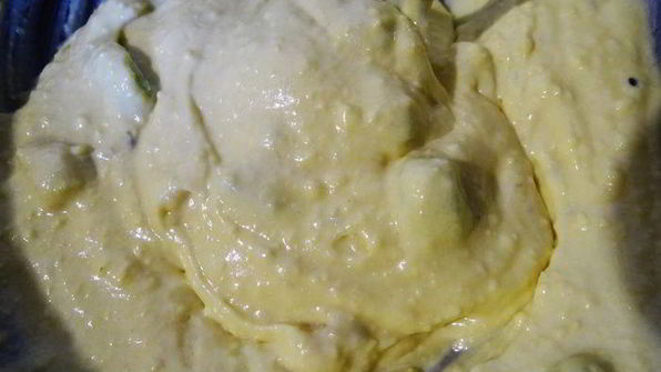 творожные маффины с кусочками банана и киви божественная нежность