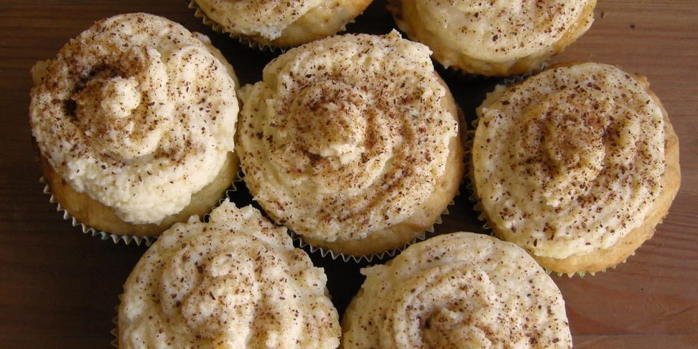 Рецепт тыквенных маффинов с банановым кремом