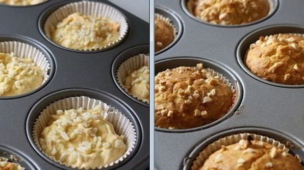 ванильно-морковные маффины