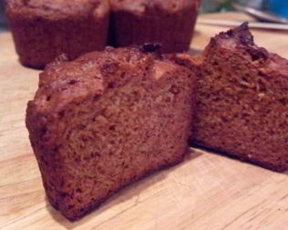 Веган-маффины с арахисовой пастой