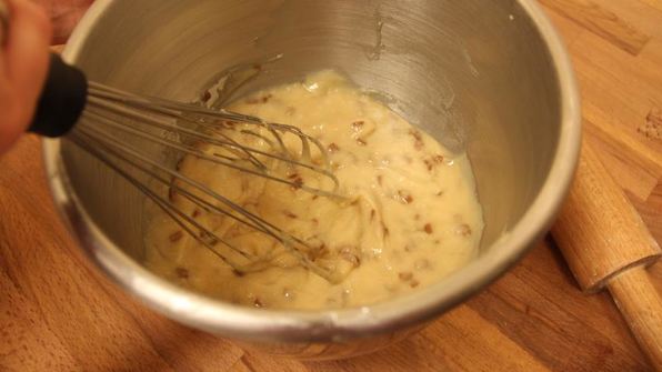 яблочные маффины с шоколадной крошкой