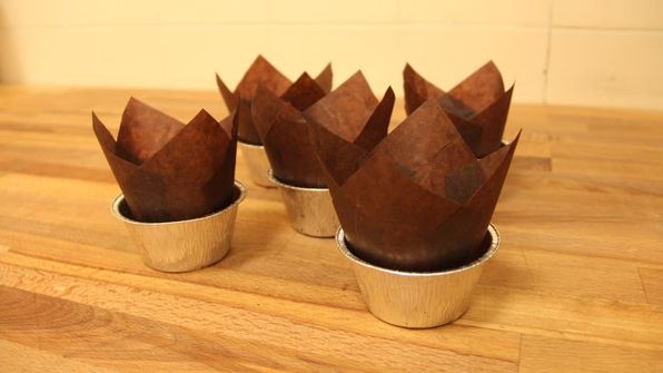 яблочные маффины с шоколадной крошкой