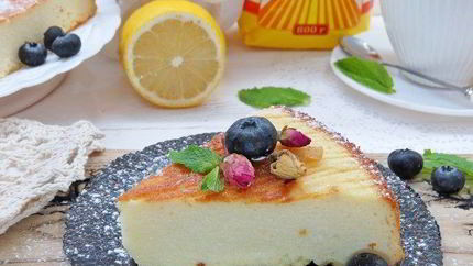 Итальянский манник с рикоттой