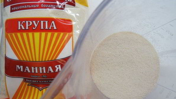 итальянский манник с рикоттой