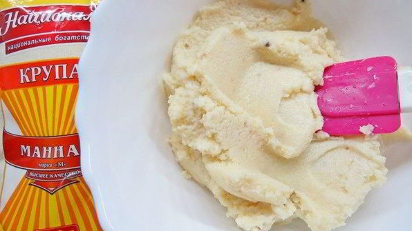 итальянский манник с рикоттой