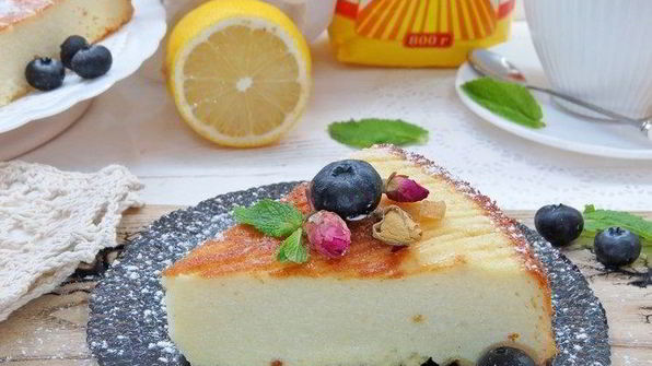 итальянский манник с рикоттой