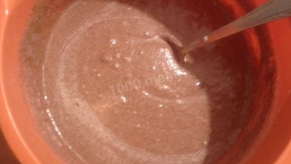 какао-манник в глазури